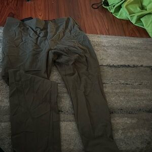 Nine west green pants size 14